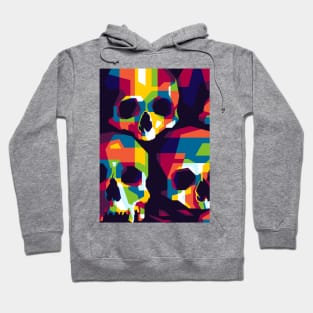 Skulls Pop Art Hoodie